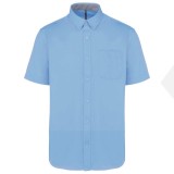 Comfort fitt r.u férfi ing -  Világoskék Egyszínű ing