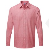 MEN'S COTTON SLUB CHAMBRAY h.u ing - Lazacpiros Normál fazon