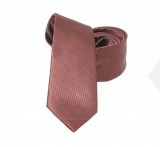                    NM slim szövött nyakkendő - Lazac Aprómintás nyakkendő