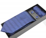                          NM nyakkendő szett - Kék mintás