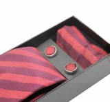                          NM nyakkendő szett - Fehér mintás Nyakkendők esküvőre