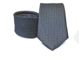        Prémium selyem nyakkendő - Kékesszürke kockás Kockás nyakkendők