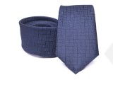        Prémium selyem nyakkendő - Kék kockás Kockás nyakkendők