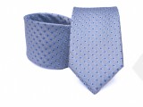         Prémium selyem nyakkendő - Égszínkék aprópöttyös Aprómintás nyakkendő
