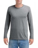 FELNŐTT TRI-BLEND HOSSZÚ UJJÚ PÓLÓ Férfi pólók,pulóverek
