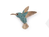 Bross csiszolt kövekkel - Kolibri Kitűzők, Brossok