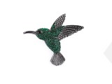 Bross csiszolt kövekkel - Kolibri Kitűzők, Brossok