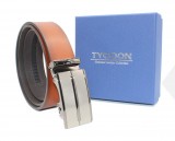                      Tycoon férfi bőr öv díszdobozban - Caramell Férfi öv, ékszer