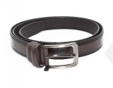                                           HF férfi bőr öv - Sötétbarna Férfi öv, ékszer