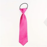     Gumis szatén gyereknyakkendő - Pink