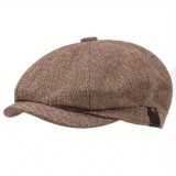                     Gatsby férfi sapka - Caramell