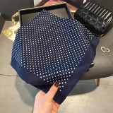  Férfi exklúzív sál - Kék pöttyös