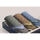            Férfi zsebkendő szett díszdobozban - 3 db