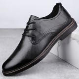                            Marhabőr férfi cipő - Fekete