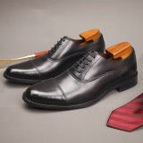                            Marhabőr férfi cipő - Fekete