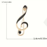                     Violinkulcs bross Mandzsetta, Nyakkendőtű