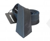                    NM slim szövött nyakkendő - Kék csíkos