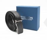                      Tycoon férfi bőr öv díszdobozban - Fekete