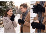                                          Zsenília kesztyű unisex Férfi kesztyű, sál