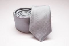    Prémium slim nyakkendő - Halványszürke 