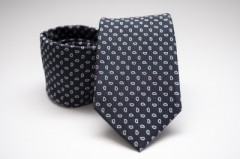    Prémium nyakkendő - Mélykék mintás 