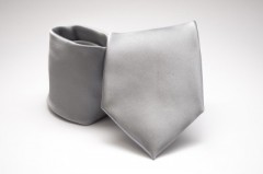 Prémium nyakkendő - Ezüst szatén 