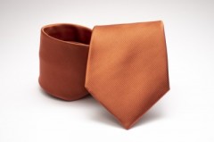    Prémium nyakkendő - Terracotta Egyszínű nyakkendő
