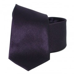Goldenland slim nyakkendő - Sötétlila Egyszínű nyakkendő