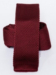 Prémium kötött nyakkendő - Bordó Kötött nyakkendők