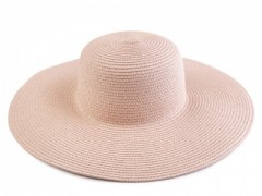Női szalma kalap - Púder 