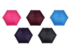 Összecsukható mini esernyő pöttyökkel 