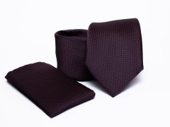    Prémium nyakkendő szett - Burgundi Szettek
