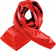              Szatén női sál - Piros Női divatkendő és sál