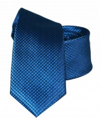               Goldenland slim nyakkendő - Tengerkék Aprómintás nyakkendő
