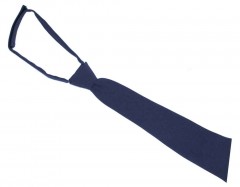    Minimatt női tépőzáras nyakkendő - Sötétkék 