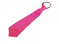   Nyakkendő flitterekkel - Pink Női nyakkendők, csokornyakkendő