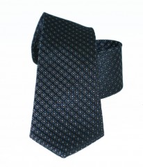   Vincitore slim selyem nyakkendő - Fekete mintás Selyem nyakkendők