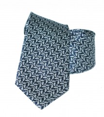   Vincitore slim selyem nyakkendő - Szürke mintás Selyem nyakkendők