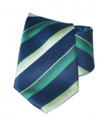    Newsmen gyerek nyakkendő - Zöld-kék csíkos 