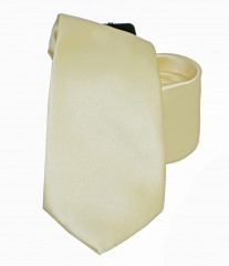                                                                   NM szatén nyakkendő - Pasztelsárga 