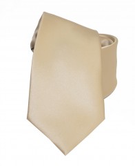                                                                   NM szatén nyakkendő - Világosarany Egyszínű nyakkendő