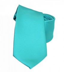                                                                         NM szatén nyakkendő - Tűrkíz 