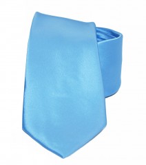                                                                     NM szatén nyakkendő - Világoskék Egyszínű nyakkendő