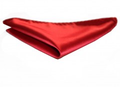            NM szatén díszzsebkendő - Piros 