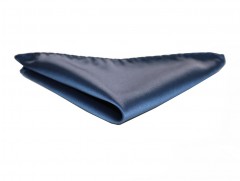            NM szatén díszzsebkendő - Farmerkék Diszzsebkendő