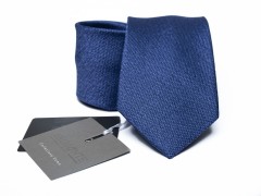     Prémium selyem nyakkendő - Kék Egyszínű nyakkendő