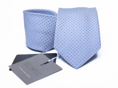        Prémium selyem nyakkendő - Világoskék Aprómintás nyakkendő