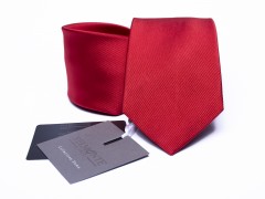        Prémium selyem nyakkendő - Piros szatén Selyem nyakkendők