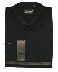                   Goldenland rövidujjú ing - Fekete Egyszínű ing