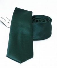                  NM slim szatén nyakkendő - Sötétzöld 